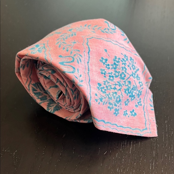 Vintage Reyn Spooner Cotton Tie Made in USA NWT - Picture 1 of 7